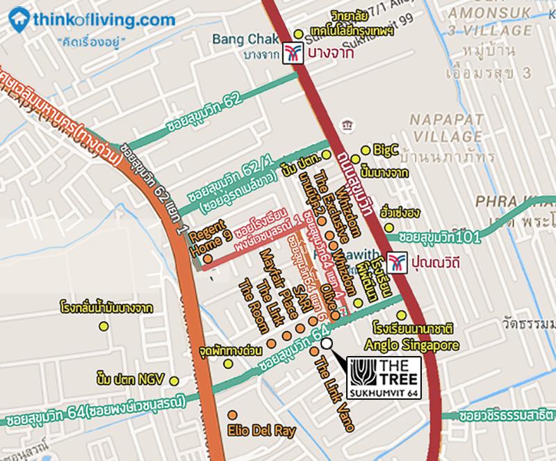 แผนที่คอนโดใกล้ๆ