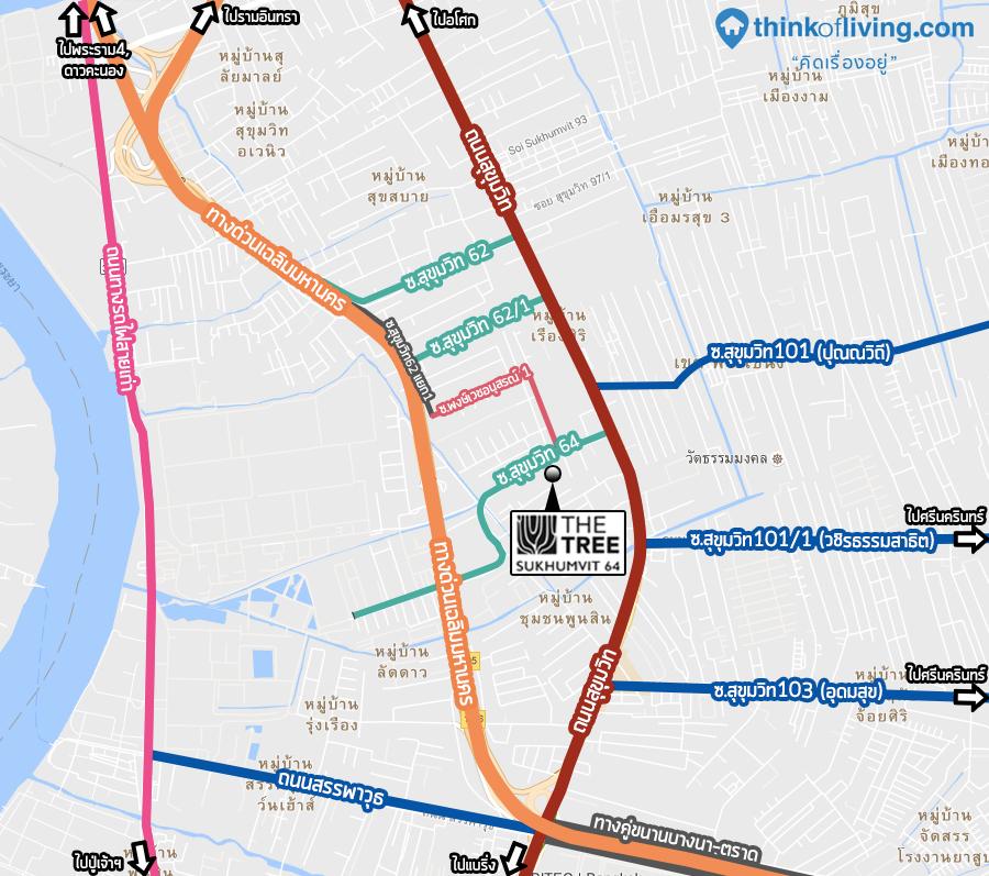 แผนที่ระยะไกล