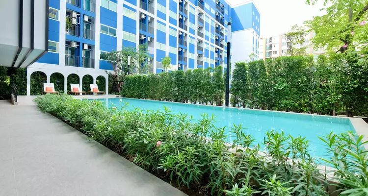 Plum Condo แจ้งวัฒนะ – ดอนเมือง คอนโด Low Rise สร้างเสร็จพร้อมอยู่ ใกล้รถไฟฟ้า 2 สาย และสนามบินดอนเมือง จาก พฤกษา