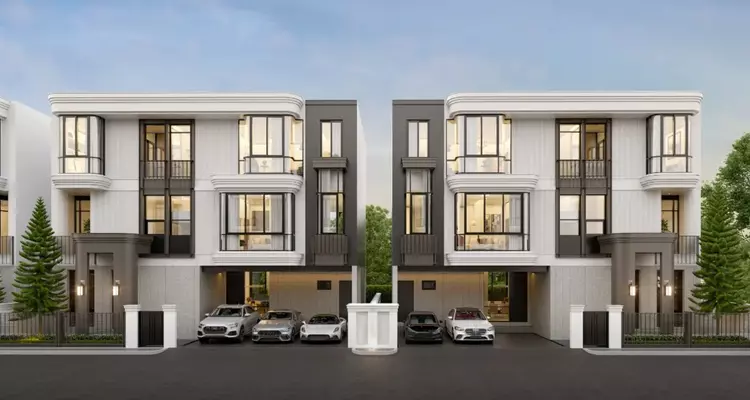 Monét Quinn Rama 3 (โมเน่ต์ ควินน์ พระราม 3) บ้านเดี่ยว 3 ชั้น ใจกลางพระราม 3 ใกล้ทางด่วน 2 สาย จาก Maison Development