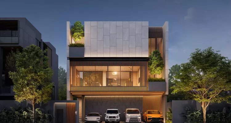 ARBOR METRO Ekkamai-Ladprao (อาเบอร์ เมโทร เอกมัย-ลาดพร้าว) บ้านเดี่ยวลาดพร้าวระดับ Super Luxury ห่างจากรถไฟฟ้าสายสีเหลือง 50 เมตร จาก อาเบอร์ เมโทร ดีเวลลอปเมนท์