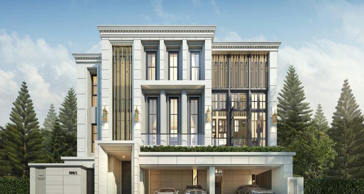 Lavier Rama III (ลาเวียร์ พระราม 3) บ้านเดี่ยวหรู 4 ชั้น พร้อมสระว่ายน้ำส่วนตัว เพียง 7 ยูนิต ย่านพระราม 3  จาก บริษัท ภัทรา โฮม จำกัด