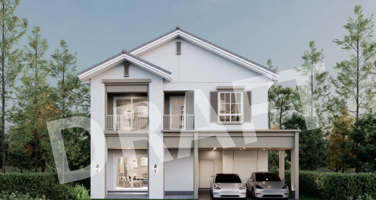 MODEN Rangsit-Klong 2 (โมเดน รังสิต – คลอง 2) บ้านแฝดและบ้านเดี่ยว 2 ชั้น พร้อมพื้นที่ส่วนกลางกว่า 4 ไร่ จาก AP Thai